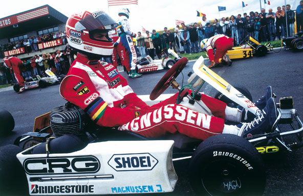 Jan Magnussen, double vainqueur de la Coupe du Monde 1987 et 1989, mais aussi Champion du Monde en 1990, dès sa première année en Formule Super A