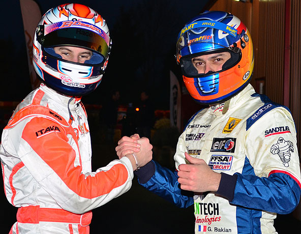 Le chanteur Grégory Bakian en test au RKC