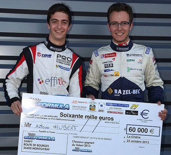 Deux anciens kartmen de talent, Enzo Guibbert et Anthoine Hubert, ont remporté les deux dernières éditions du Volant Euroformula