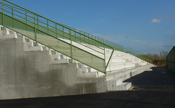 Une magnifique tribune à Ancenis