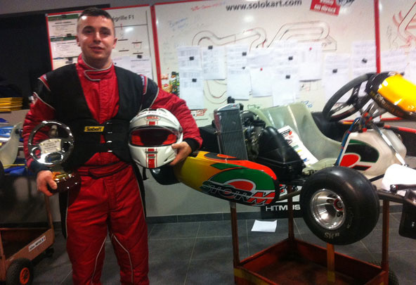 Jonathan Giffard remporte le Volant Solokart 2014