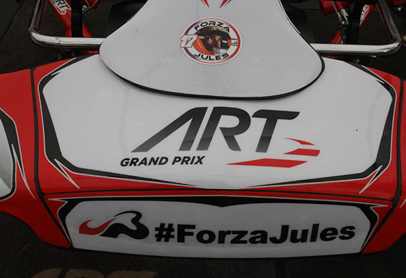 Kart Mag et le paddock de Sarno avec Jules Bianchi
