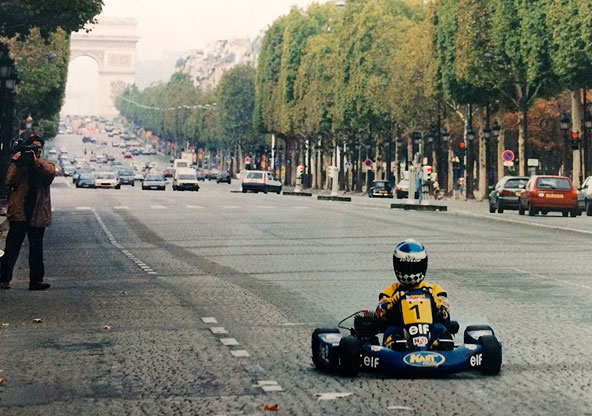 Un G.P. de Karting dans Paris? Un faux-semblant de farce