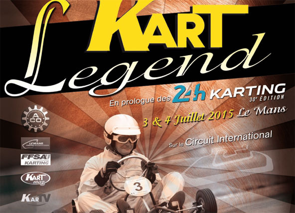 Kart Legend 2015: Ouverture des inscriptions