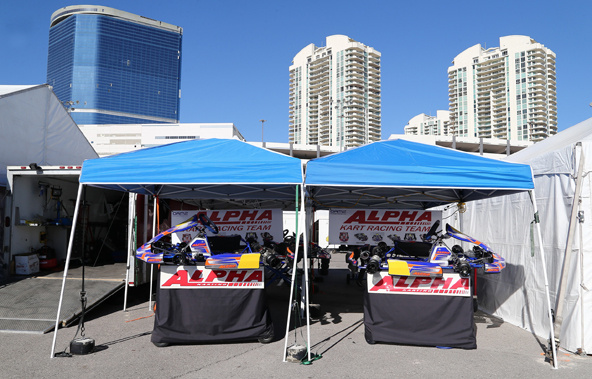 Présence d&rsquo;Alpha Karting remarquée à Las Vegas