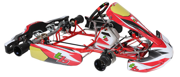 TB Kart se pare d&rsquo;un superbe rouge