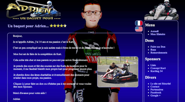 Adrien: Un rêve, une passion, un combat