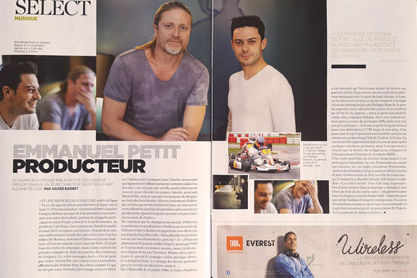 Quand Grégory Bakian rencontre Emmanuel Petit