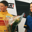 Grosjean honore le kart et Tecpro sur France 2
