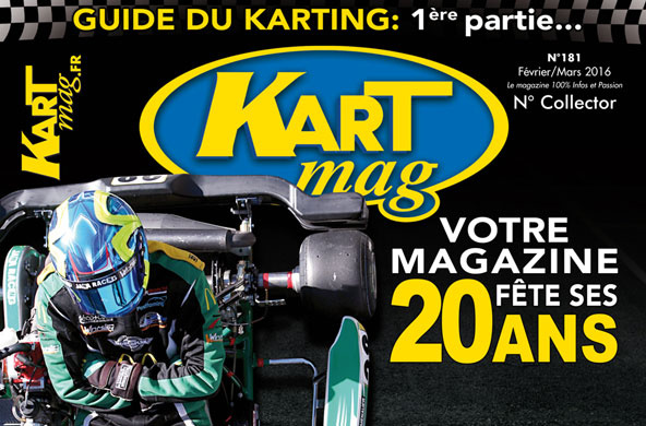 Derniers jours en kiosque pour Kart Mag n°181