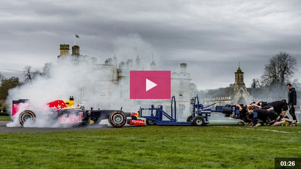 Daniel Ricciardo contre rugbymen: qui gagne?