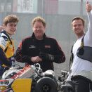 Giedo Van der Garde à son tour en kart à Lonato