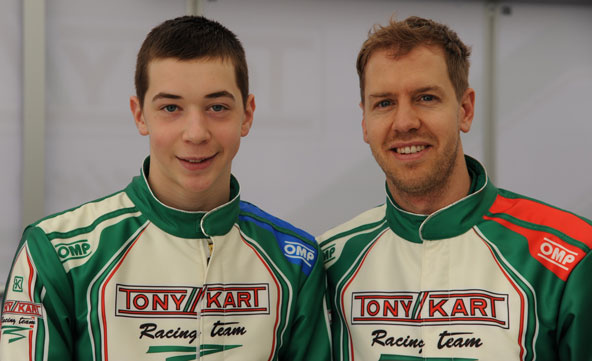 Sebastian Vettel, un exemple pour J.-Baptiste Simmenauer