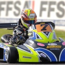 Thierry Savard et Falcon Racing Services en Superkart