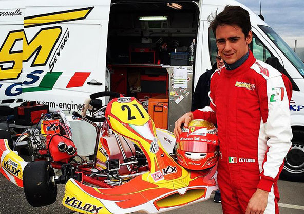 Esteban Gutierrez a testé le SGM KZ à Lonato