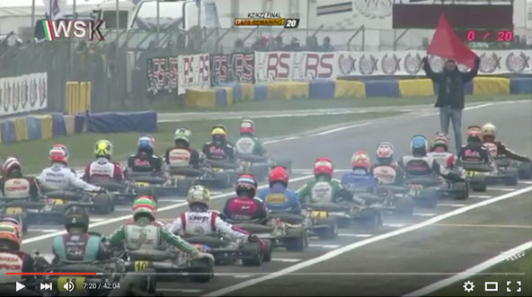 La WSK Super Master Series à Castelletto en vidéo