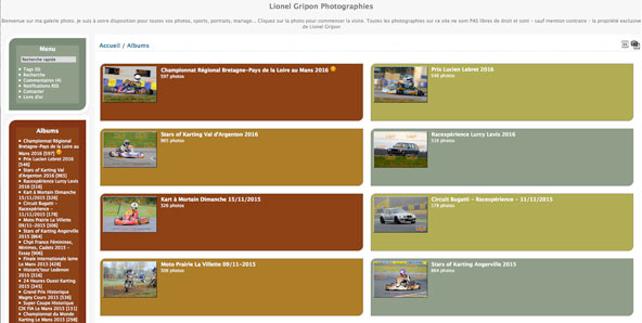 Le plein de photos sur LGP, avec Lionel Gripon