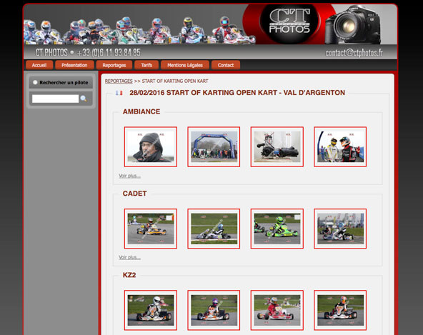 Open Kart: Le reportage est en ligne sur CT Photos.fr