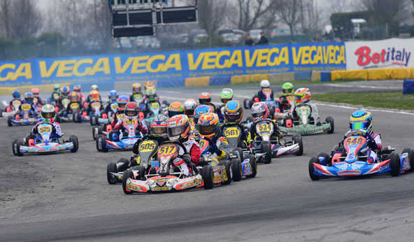 Le Français Evann Mallet en tête de la finale en 60 Mini