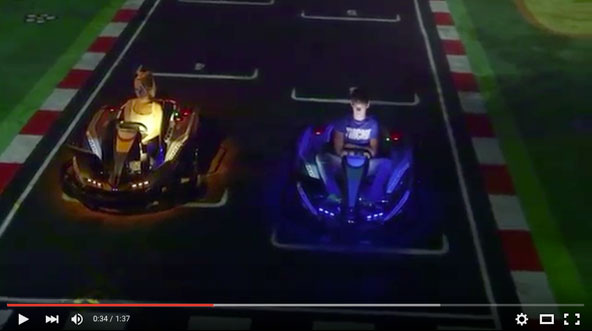 Battle Kart: Du virtuel au réel en indoor