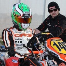 Flavio Camponeschi remet son titre en jeu en KZ1