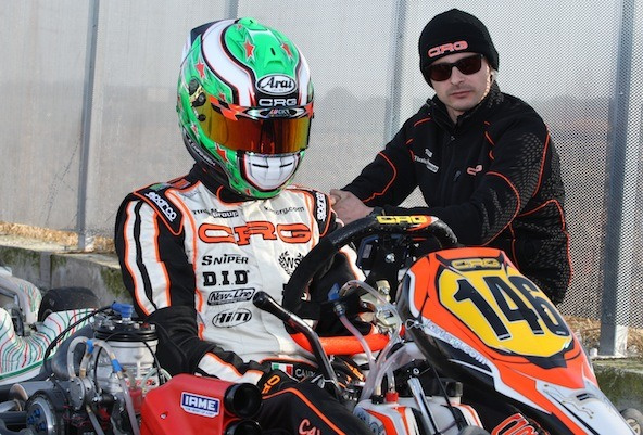 Flavio Camponeschi remet son titre en jeu en KZ1