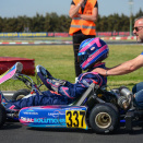 Ugo De Wilde opte pour les couleurs Idéal Kart