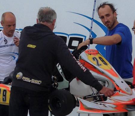 Robert Kubica en test à Adria avec Tec-Sav en motoriste