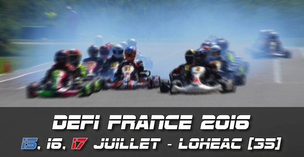 Direction Lohéac pour le Défi France 2016