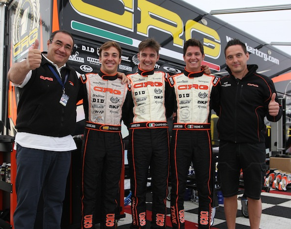 Le team d’usine CRG aux 24 Heures du Mans !