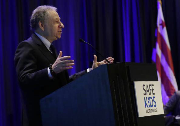 Jean Todt (Président de la FIA) à propos du karting