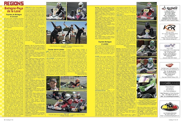 Kart Mag 186: Des classements régionaux à profusion