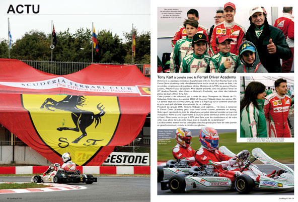 Le plein d’infos dans Kart Mag 186