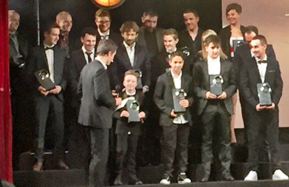 Les kartmen récompensés aux Trophées du Sport Automobile