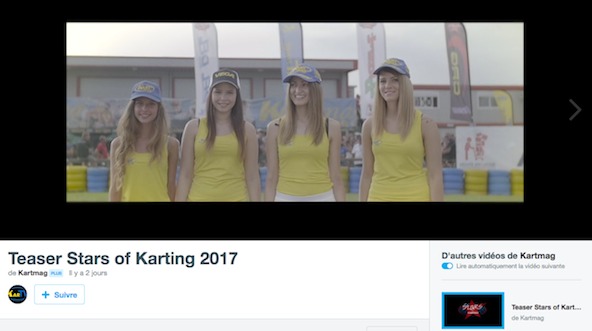 Le teaser de la Stars of Karting est en ligne