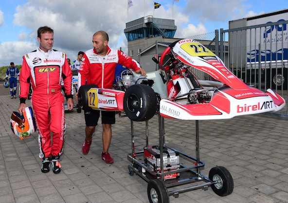 Rubens Barrichello est revenu sur le Mondial KZ en Suède