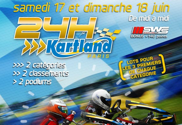 Une offre spéciale pour les 24H Kartland en juin