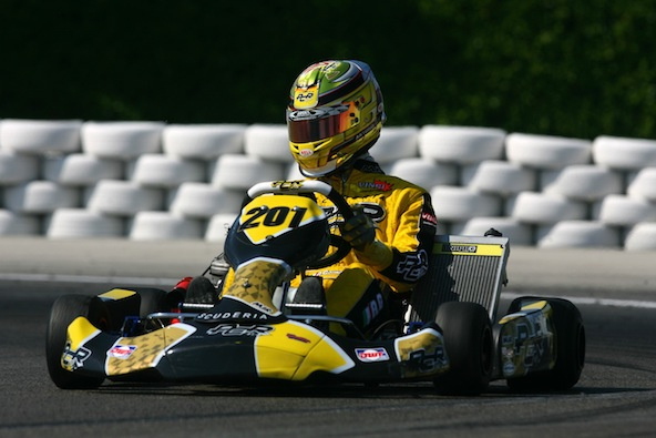 2e du GP2, Antonio Giovinazzi plébiscite le karting