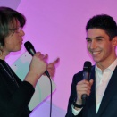 Ile de France: Remise des coupes par Esteban Ocon