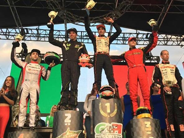 Maranello-Gonzales: Un podium pour débuter 2017