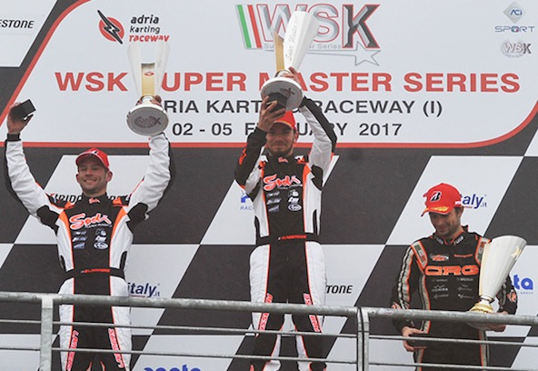 WSK Master: Super victoire d’Abbasse sous la pluie