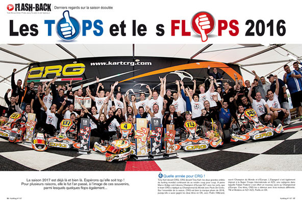 Le plein de sujets dans Kart Mag 187