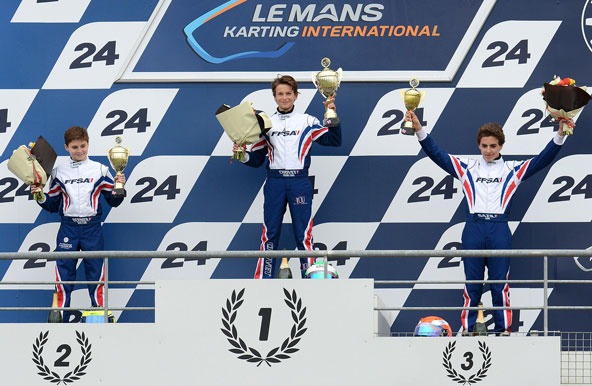 Chovet, 1er vainqueur du Championnat de France Junior