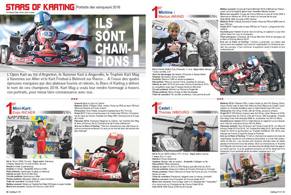 Kart Mag 187: Portraits de champions…