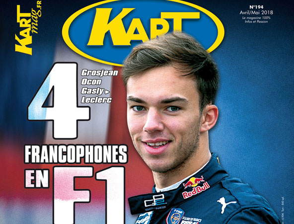 Un dossier sur la catégorie Minime dans Kart Mag #194