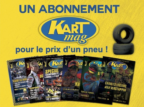 En 2024, abonnez-vous au magazine Kart Mag