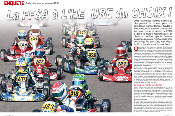 Enquête sur l’avenir des catégories Jeunes dans KM188