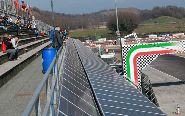 Lonato: Le circuit South Garda produit son électricité