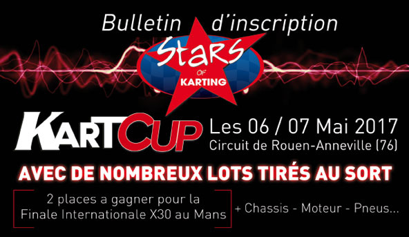 Stars of Karting: J–1 mois pour la Kart Cup à Anneville