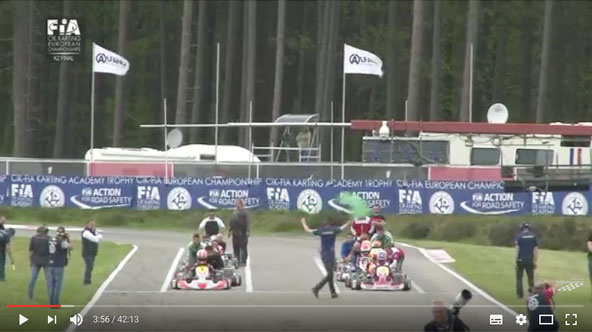 Les finales du Championnat d&rsquo;Europe à Genk en vidéo